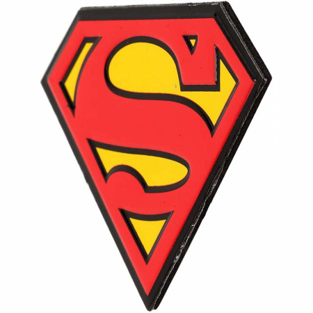 DC Comics Superman Classic Logo Embossed Tin Magnet
